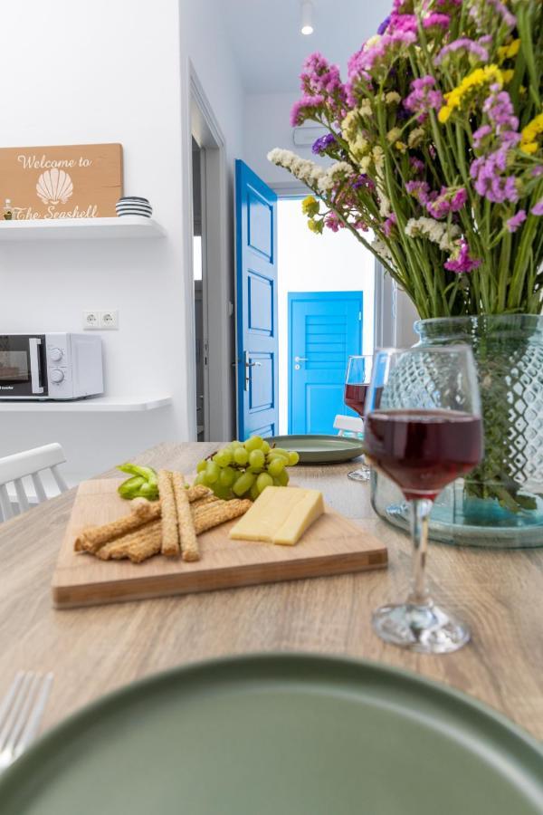 The Seashell Apartment Naxos City Exterior foto