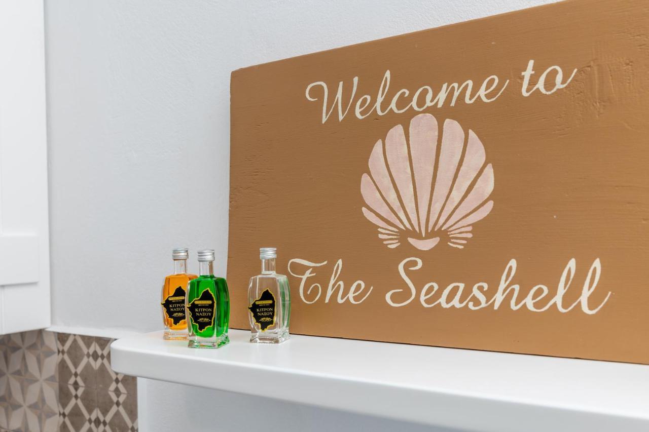 The Seashell Apartment Naxos City Exterior foto